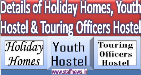 Details about Holiday Homes, Touring Officers Hostel & Youth Hostel