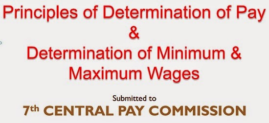 Principles of Determination of Pay & Determination of Minimum & Maximum Wages Submitted to 7th CPC by IRTSA