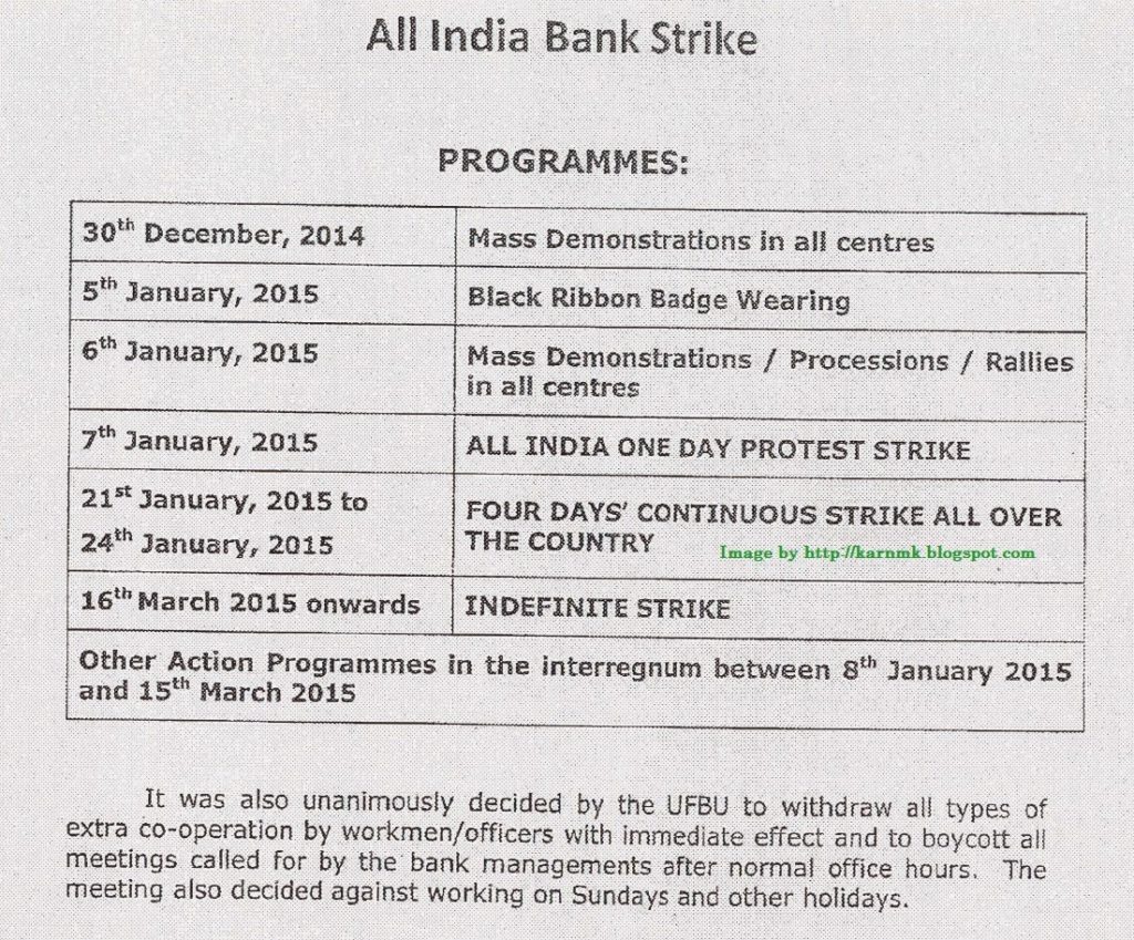 bank+strike+programmes
