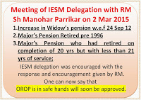 iesm meeting defence minister