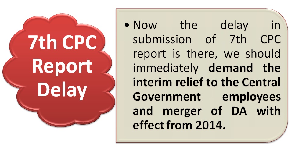 Extension of 7th CPC Term for 4 months: Confederation demands Interim Relief w.e.f. 2014