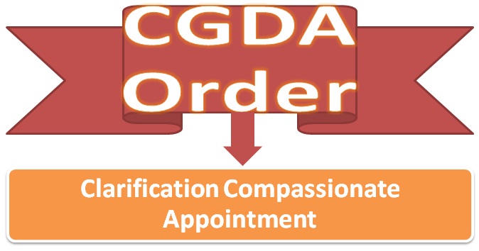 cgda+clarification+compassionate+appointment