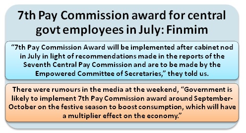 7th Pay Commission award around September-October is not true, will be in July: The Sen Times