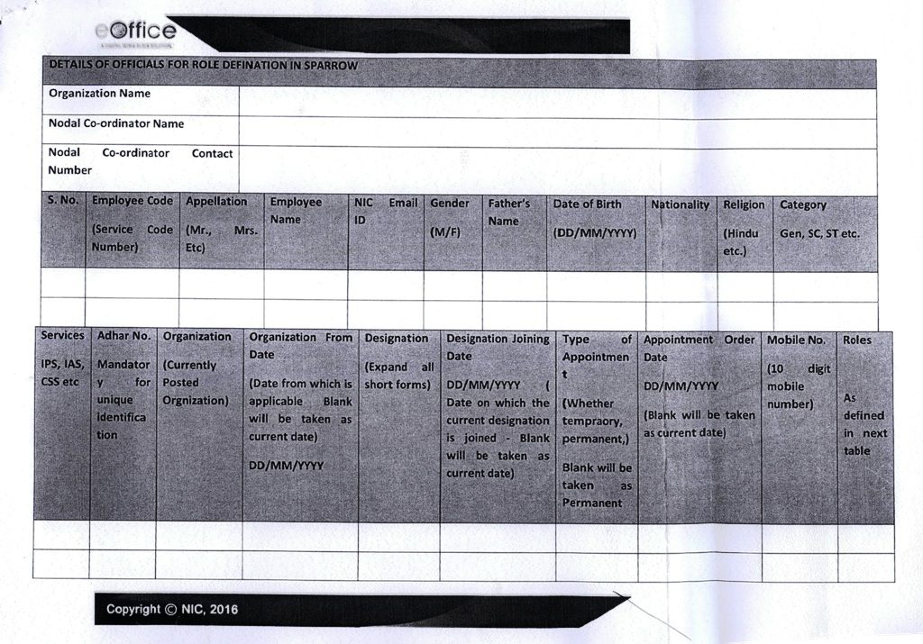 Introduction of Sparrow for CSS officers: Online recording of APARs