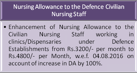 nursing+allowance+defence+civilian
