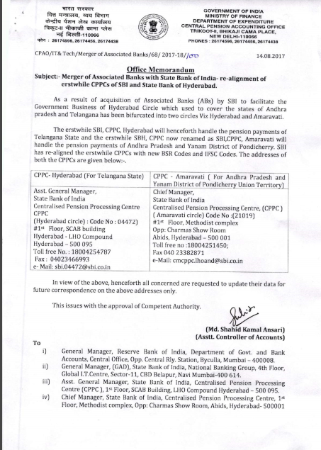 merger-of-associated-bank-with-sbi