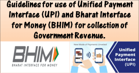 Enable all digital payment modes for collection of Govt. Revenue: Fin Min OM instructs to all Ministries/Department 