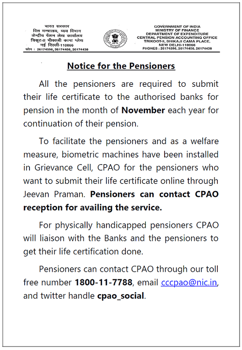 notice-to-pensioner-reg-life-certificate-2018