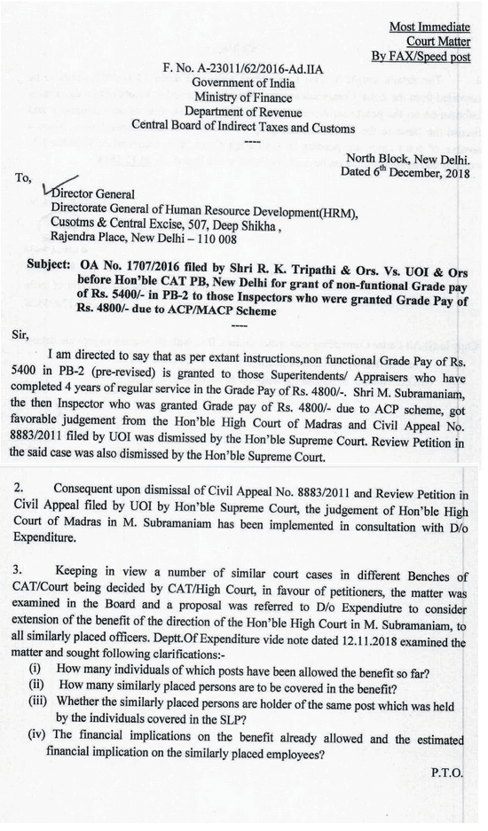 judgment-favourable-on-granting-non-funtional-grade-pay-of-rs-5400-in-pb-2acp-mrcp-scheme-page-1