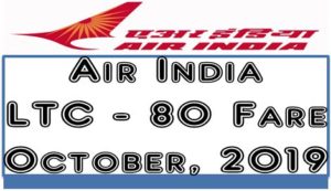 air-india-ltc-80-fare-oct-2019