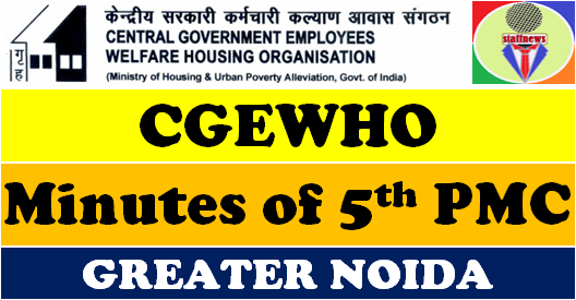 CGEWHO Greater Noida: Latest updates – Fifth PMC Meeting