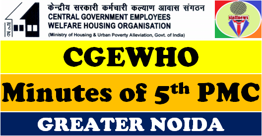 CGEWHO Greater Noida: Latest updates – Fifth PMC Meeting CGEWHO Greater Noida: Latest updates – Fifth PMC Meeting