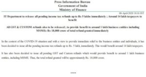 income-tax-refunds-released-immediately-news