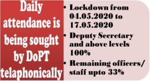 lockdown-attendance-by-dopt-news