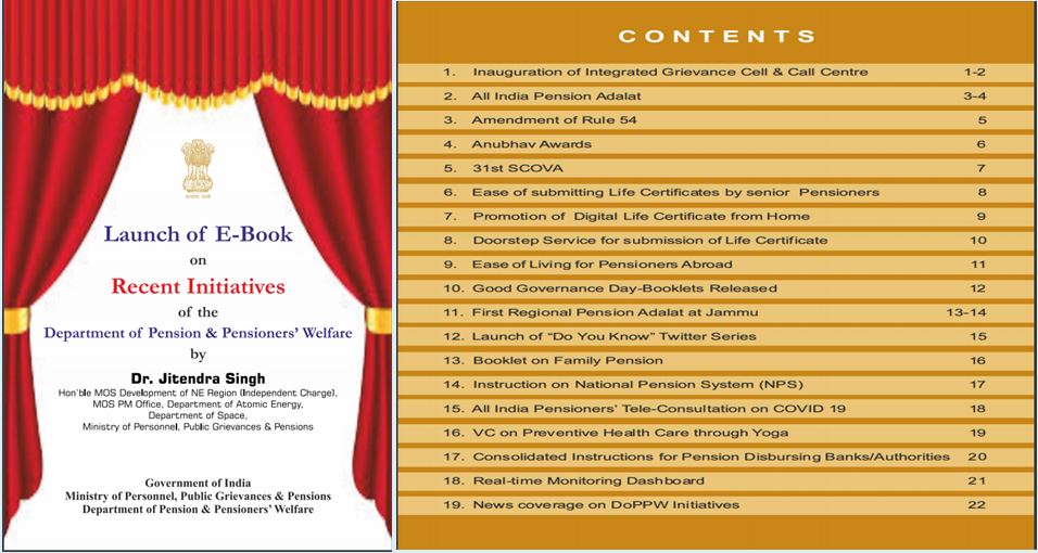 E-Booklet on one year achievements of DoP&PW डीओपीपीडब्ल्यू की एक वर्ष की उपलब्धियों पर ई-पुस्तिका