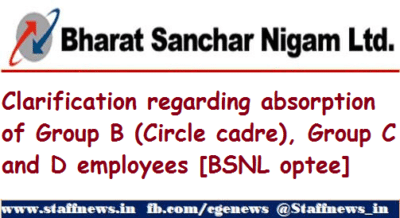 clarification-regarding-absorption-of-group-b-circle-cadre-group-c-and-d-employees-bsnl-optee