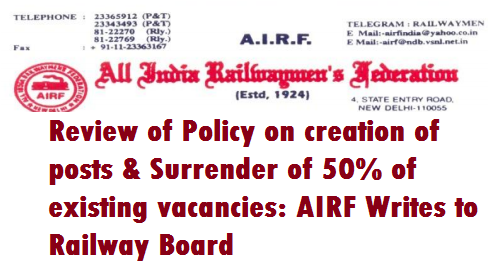 review-of-policy-on-creation-of-posts-surrender-of-50-of-existing-vacancies-airf
