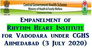 rhythm-heart-institute-vadodara-empanelment-under-cghs-ahmedabad