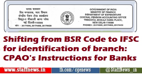 BSR Code to IFSC for identification