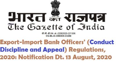 export-import-bank-officers-conduct-discipline-and-appeal-regulations-2020