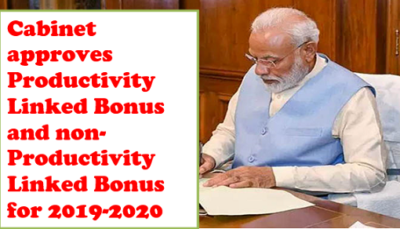 Productivity Linked Bonus and non-Productivity Linked Bonus for 2019-2020