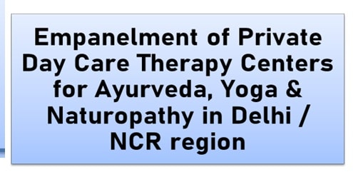 empanelment-of-private-day-care-therapy-centers-for-ayurveda-yoga-naturopathy-in-delhi-ncr-region