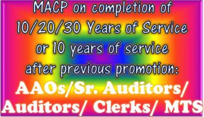 macp-on-completion-of-10-20-30-years-of-service