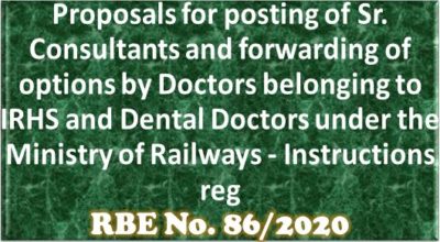 proposals-for-posting-of-sr-consultants-and-forwarding-of-options-by-doctors-rbe-no-86-2020