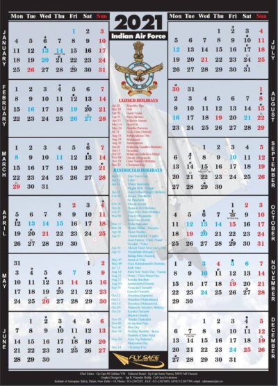 INDIAN AIR FORCE CALENDAR 2021 On Golden Jubilee Year Of Indo Pak War indian-air-force-calendar-2021-on-golden-jubilee-year-of-indo-pak-war