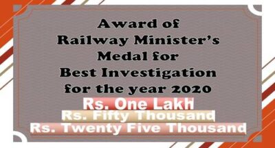 railway-ministers-medal-for-best-investigation-for-the-year-2020-railway-board