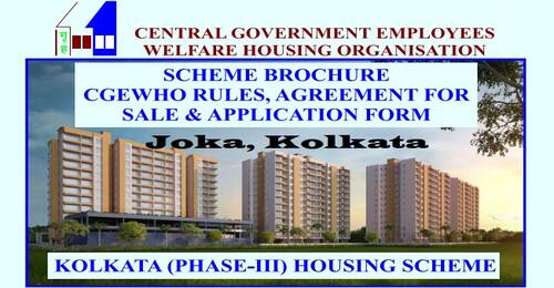 Kolkata (Phase-III) Housing Scheme at Joka, 24 Pargana, Kolkata: Advertisement, Scheme Brochure & Demand Survey Data
