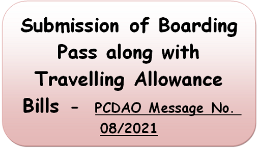 submission-of-boarding-pass-along-with-travelling-allowance-bills