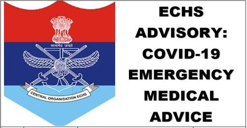 ECHS Advisory: Corrigendum in guidelines for intimation, uploading & NMI of claims