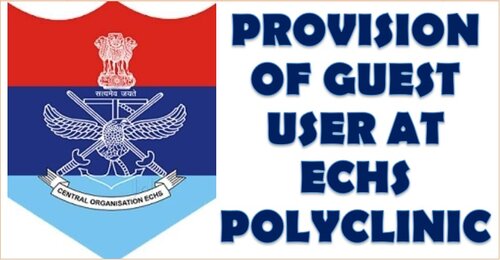 Provision of Guest User at ECHS Polyclinics to provide emergency medical cover
