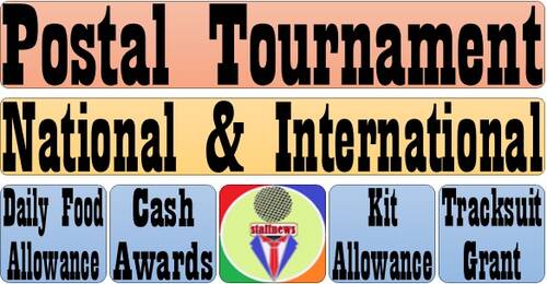 Daily Food Allowance, Cash Awards, Kit Allowance and Tracksuit Grant for Postal Tournaments: Minutes of Sports Board Meeting