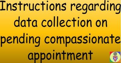 instructions-regarding-data-collection-on-compassionate-appointment