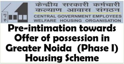 pre-intimation-towards-offer-of-possession-in-greater-noida-phase-i-housing-scheme