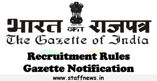 Department of Posts (Postal Assistant & Sorting Assistant) Recruitment Rules, 2022 – Notification dated 17.06.2022