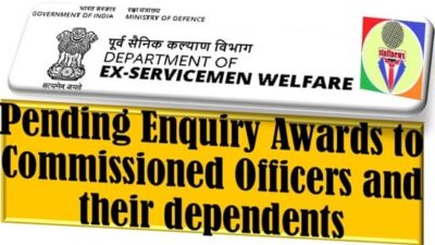 pending-enquiry-awards-to-commissioned-officers-and-their-dependents