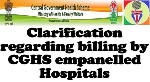 Pending Replies/Response of Health Care organizations to the Hospital Bills returned with Queries on NHA-IT Platform: CGHS Order