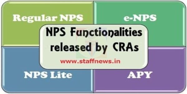 NPS/APY Functionalities released by CRAs during Quarter II (FY 2022-23)
