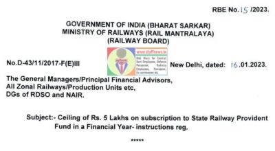 ceiling-of-rs-5-lakhs-on-subscription-to-state-railway-provident-fund-in-a-financial-year-rbe-no-15-2023