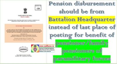 pension-disbursement-should-be-from-battalion-headquarter