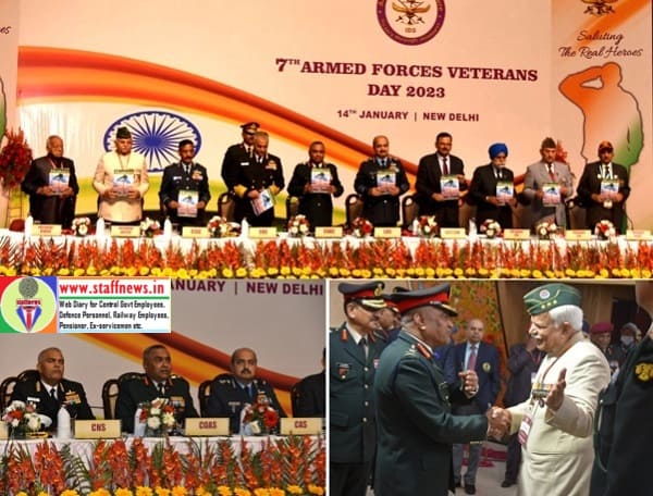Veterans’ Day Celebrated All Across the Nation पूर्व सैनिक दिवस पूरे देश में मनाया गया