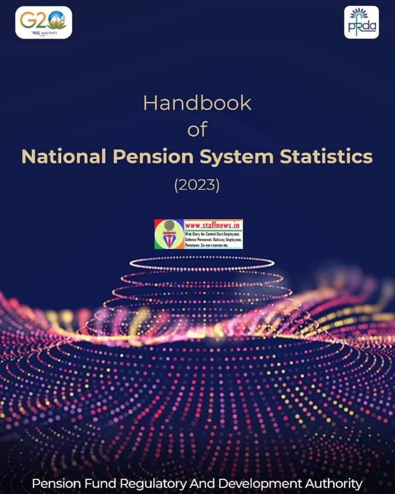 Handbook of National pension System Statistics 2023 (HNPSS) – First Annual Publication by PFRDA