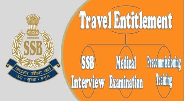 SSB Interview and / or Medical Examination and precommissioning training – Upgradation of class of travel