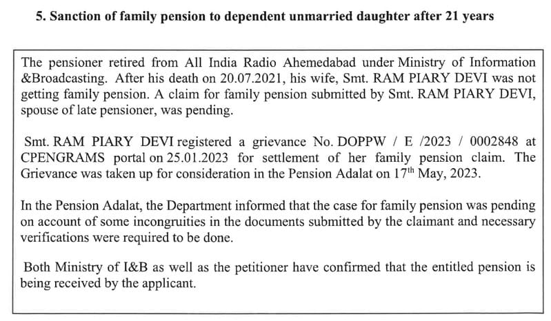 success-story-5-family-pension-to-unmarried-daughter-after-21-years