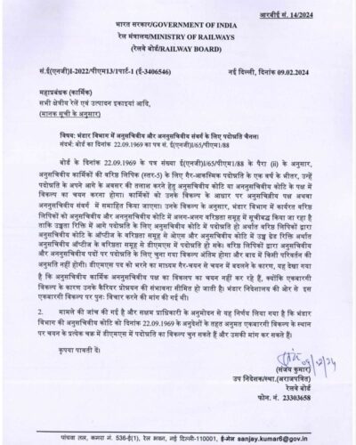 channel-of-promotion-railway-board-order-rbe-no-14-2024