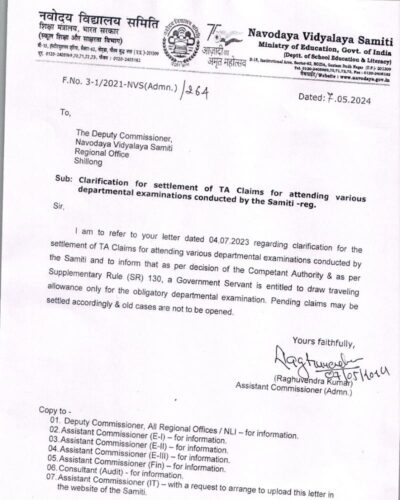 clarification-ta-departmental-examination