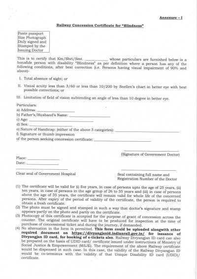 railway-concession-certificate-blindness